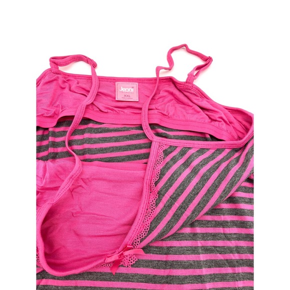 Jenni by Jennifer Moore Pajama Top Pink, XXL NEW - Picture 3 of 4